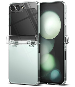 Galaxy Z Flip Case Slim Hinge Clear