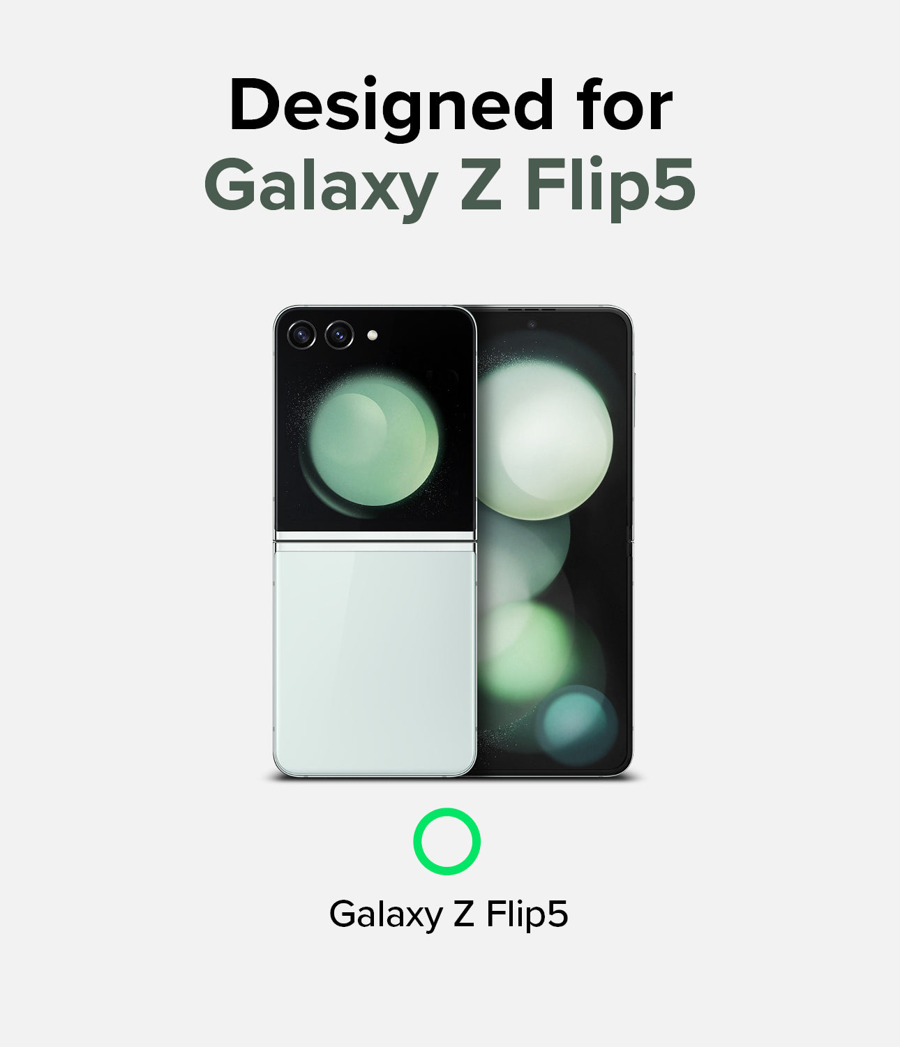  RAKKYO Galaxy Z Flip 5 Case with Hinge, Creativity