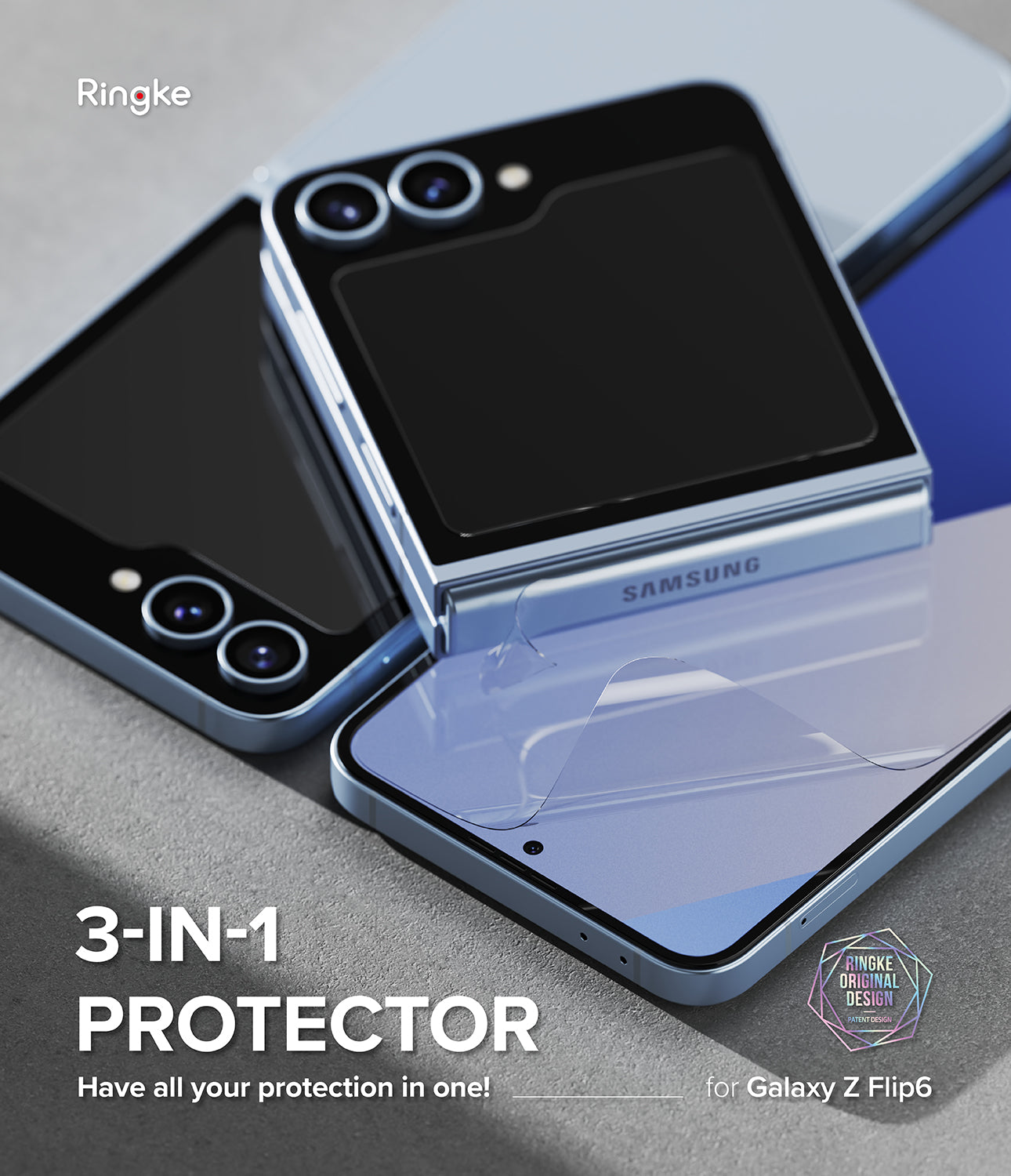 Galaxy Z Flip 6 | 3-in-1 Protector – Ringke Official Store