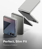 [Bundle] Galaxy Z Flip 7 Case | Fusion Magnetic - Three silver Galaxy Z Flip 7 phones shown in various folded states to highlight slim design.