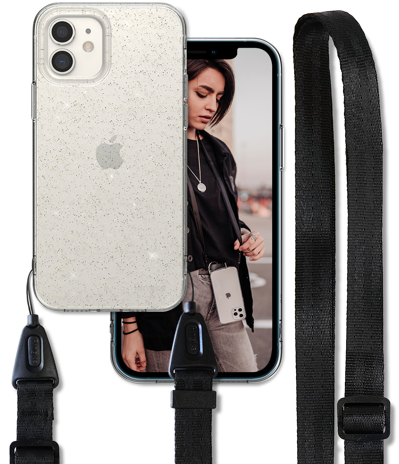 iPhone 12 Mini Case | Air + Shoulder Strap – Ringke Official