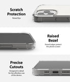 scratch protection with raised lips