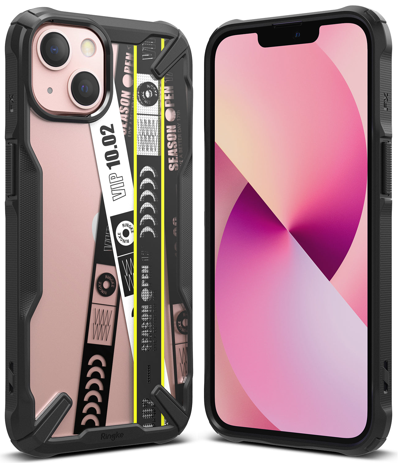 iPhone 13 Mini Case | Fusion-X Design - Ticket Band