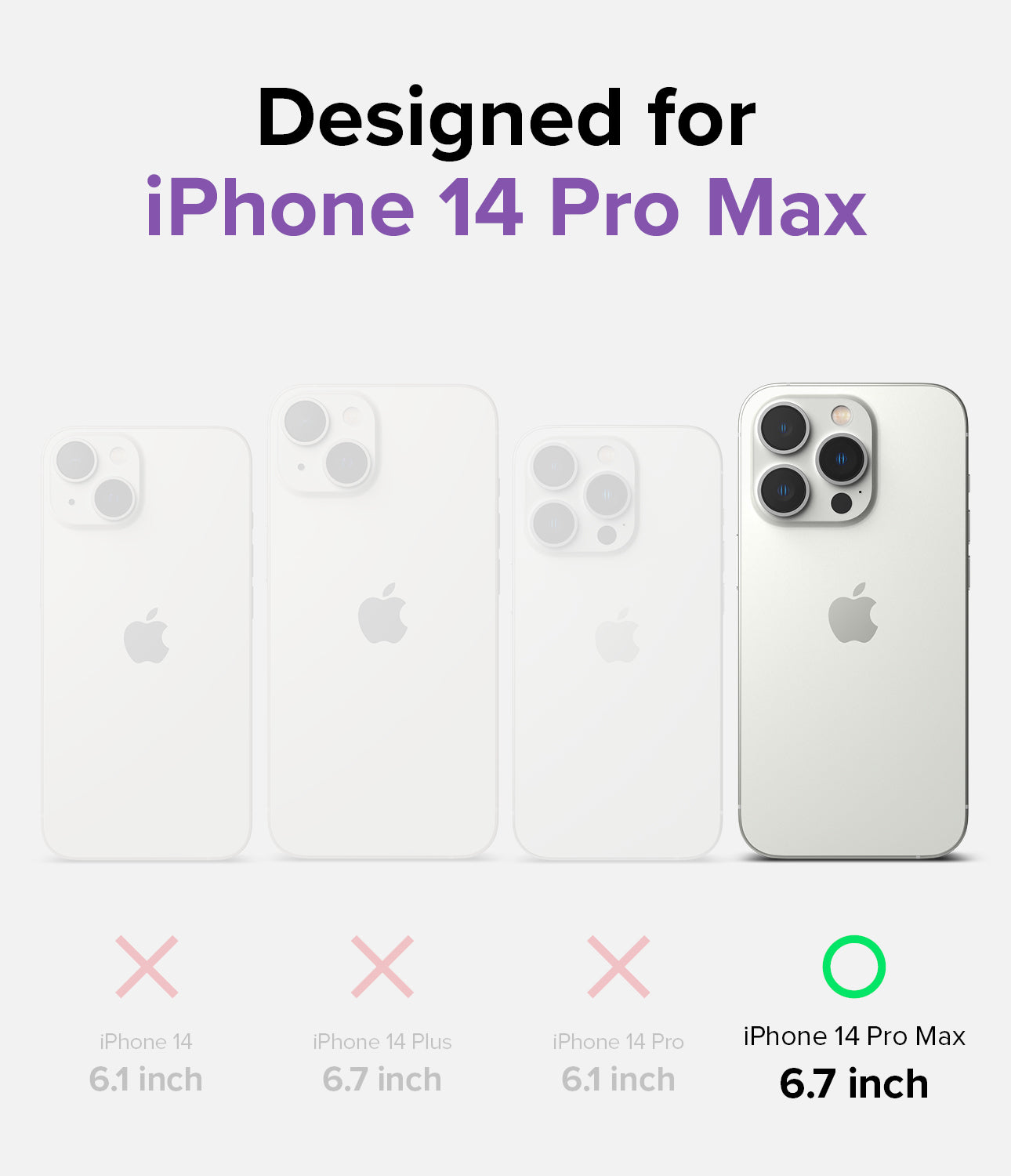 iPhone 14 Pro Max Case | Fusion Matte - Smoke Black - Designed for iPhone 14 Pro Max