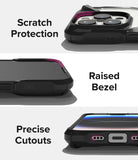 iPhone 14 Pro Max Case | Fusion-X - Black - Scratch Protection. Raised Bezel. Precise Cutouts.
