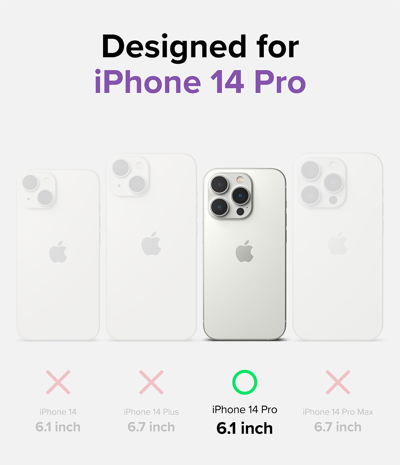 iPhone 14 Pro Case | Fusion Bumper