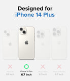 [Combo] iPhone 14 Plus | Folio Wallet Magnetic + Fusion Magnetic - iPhone 14 Plus highlighted among other models.