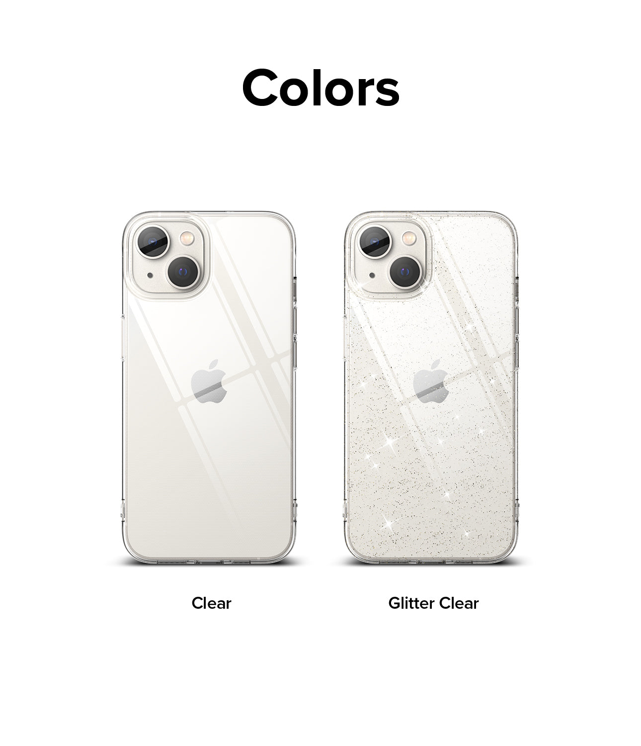 iPhone 14 Case | Air - Glitter Clear - Colors