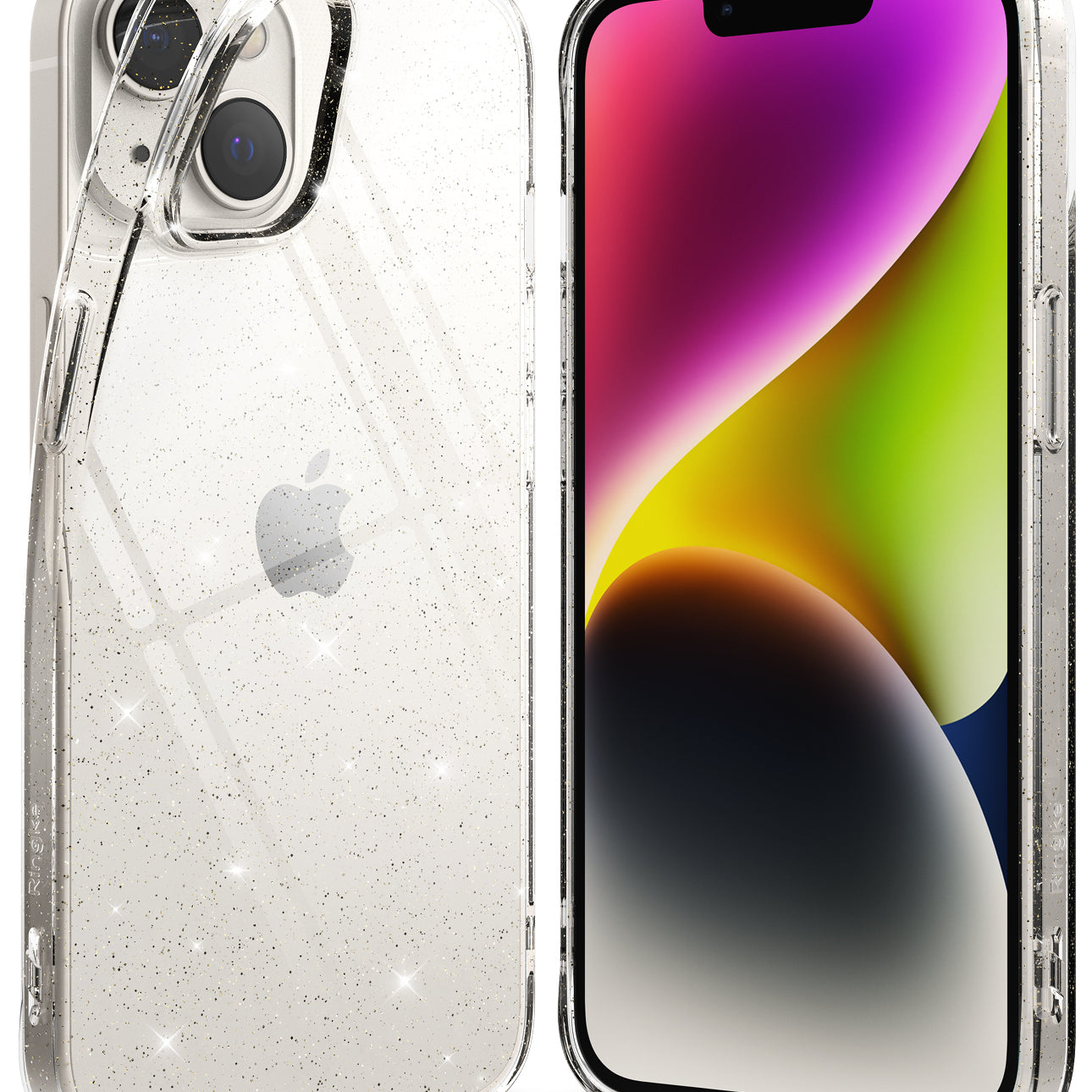 iPhone 14 Case | Air - Glitter Clear