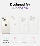 iPhone 14 Case | Fusion Bumper- Matte Smoke Black- Designed for iPhone 14