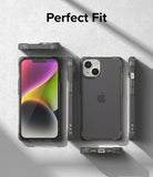 iPhone 14 Case | Fusion Bumper- Matte Smoke Black- Perfect Fit