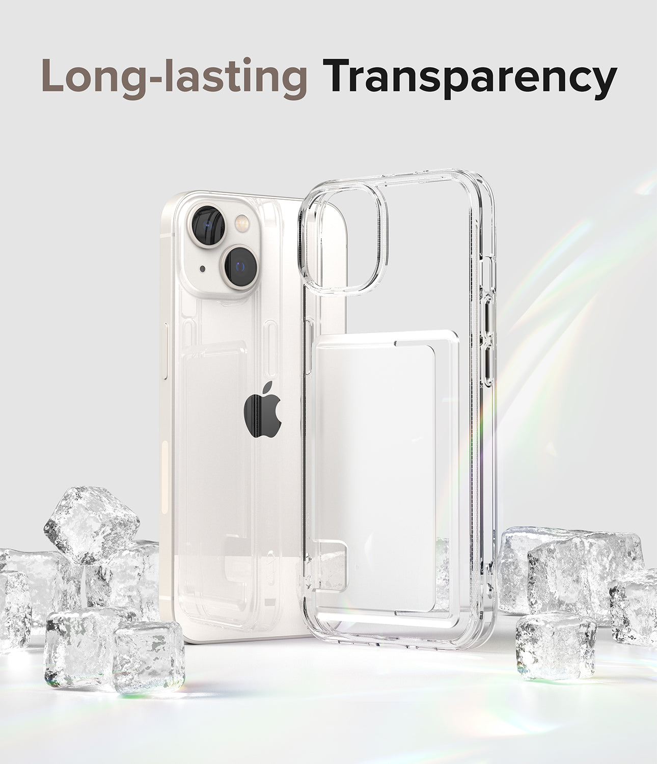 iPhone 14 Case | Fusion Card - Long-Lasting Transparency