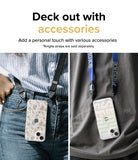iPhone 14 Case | Fusion Design - Dry Flowers - Deck out with accessories. Add a personal touch with various accessories.