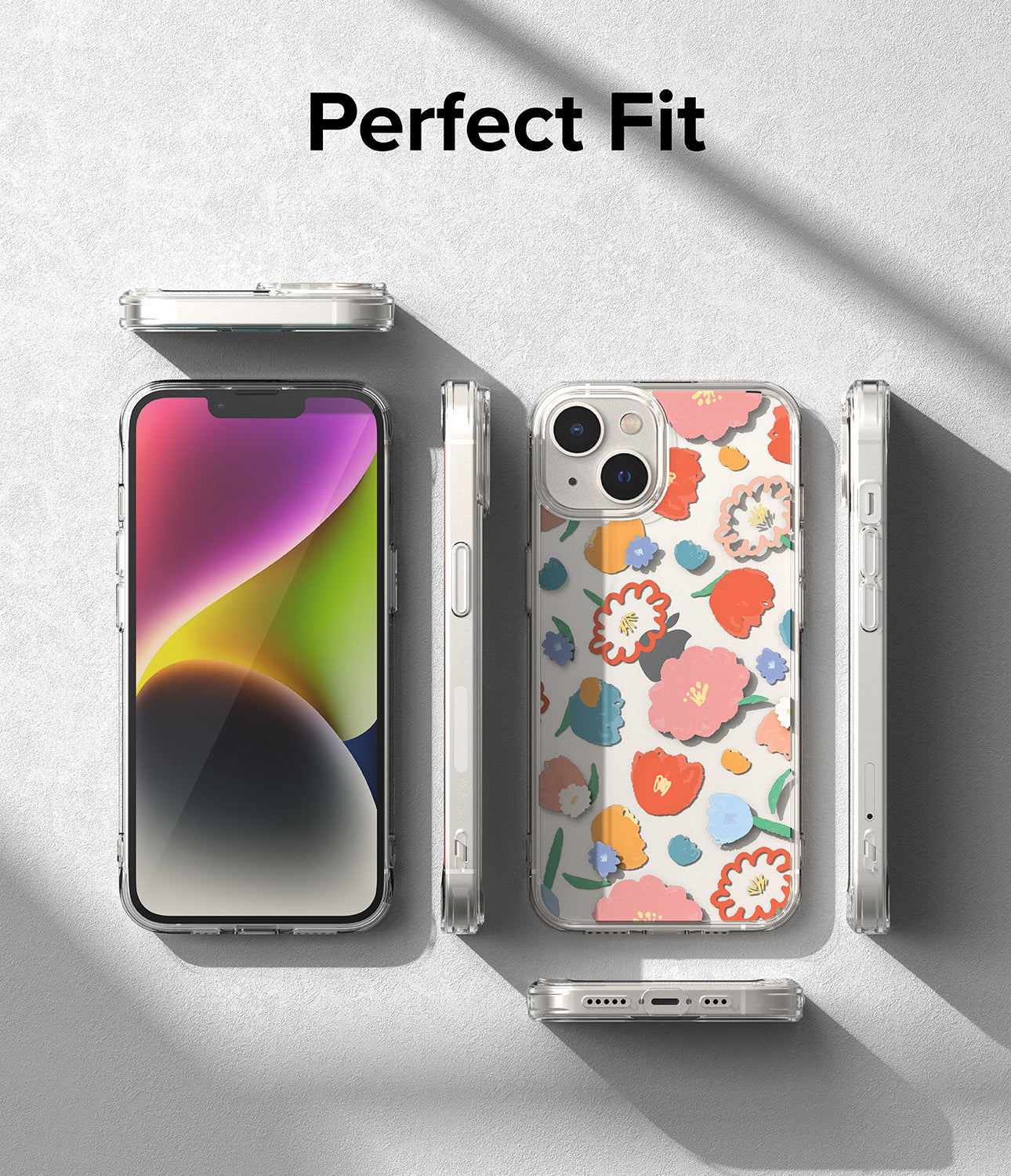 iPhone 14 Case | Fusion Design - Floral - Perfect Fit