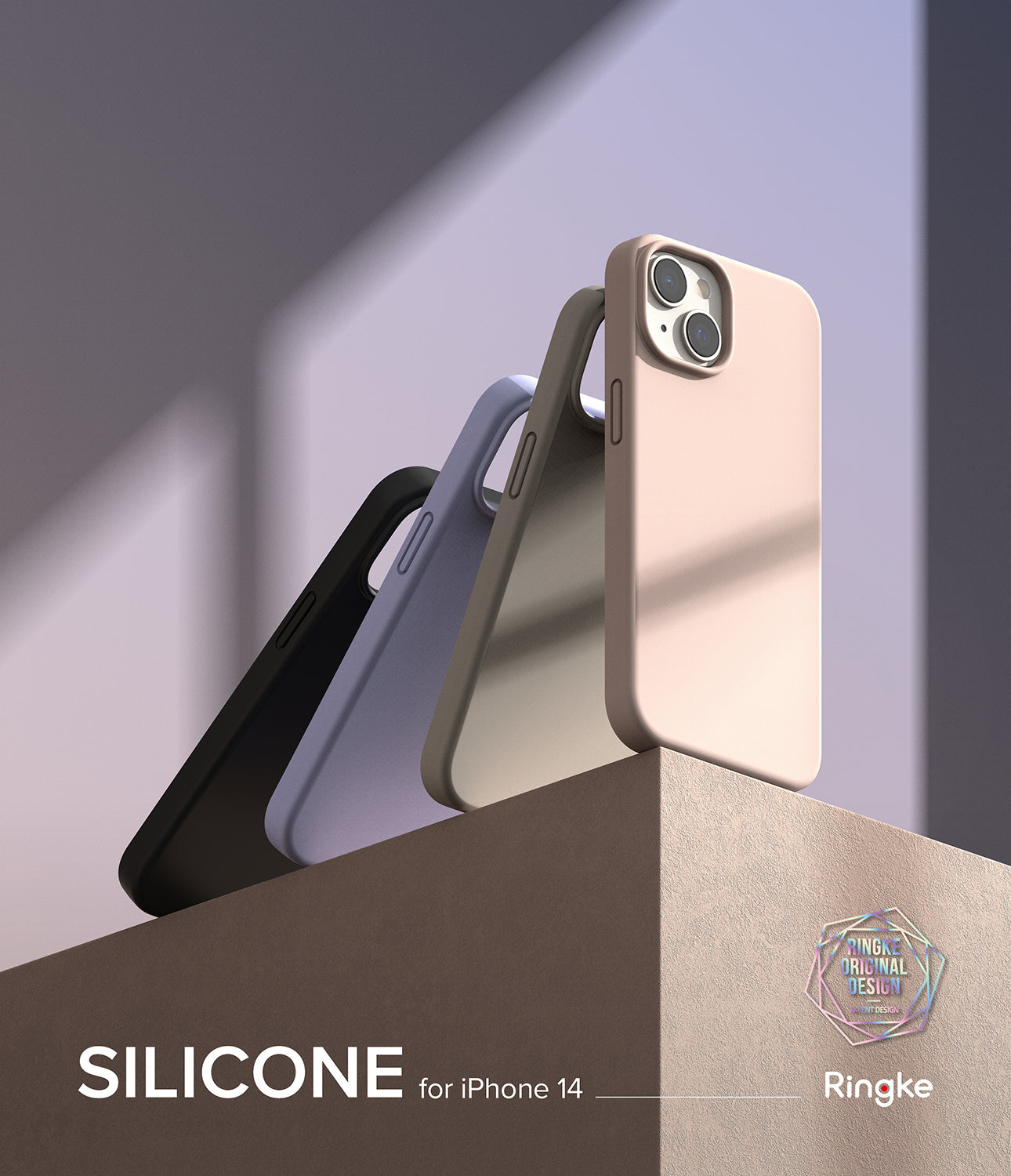iPhone 14 Case | Silicone - Lavender - By Ringke