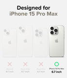 iPhone 15 Pro Max Case | Air Clear - Designed for iPhone 15 Pro Max.