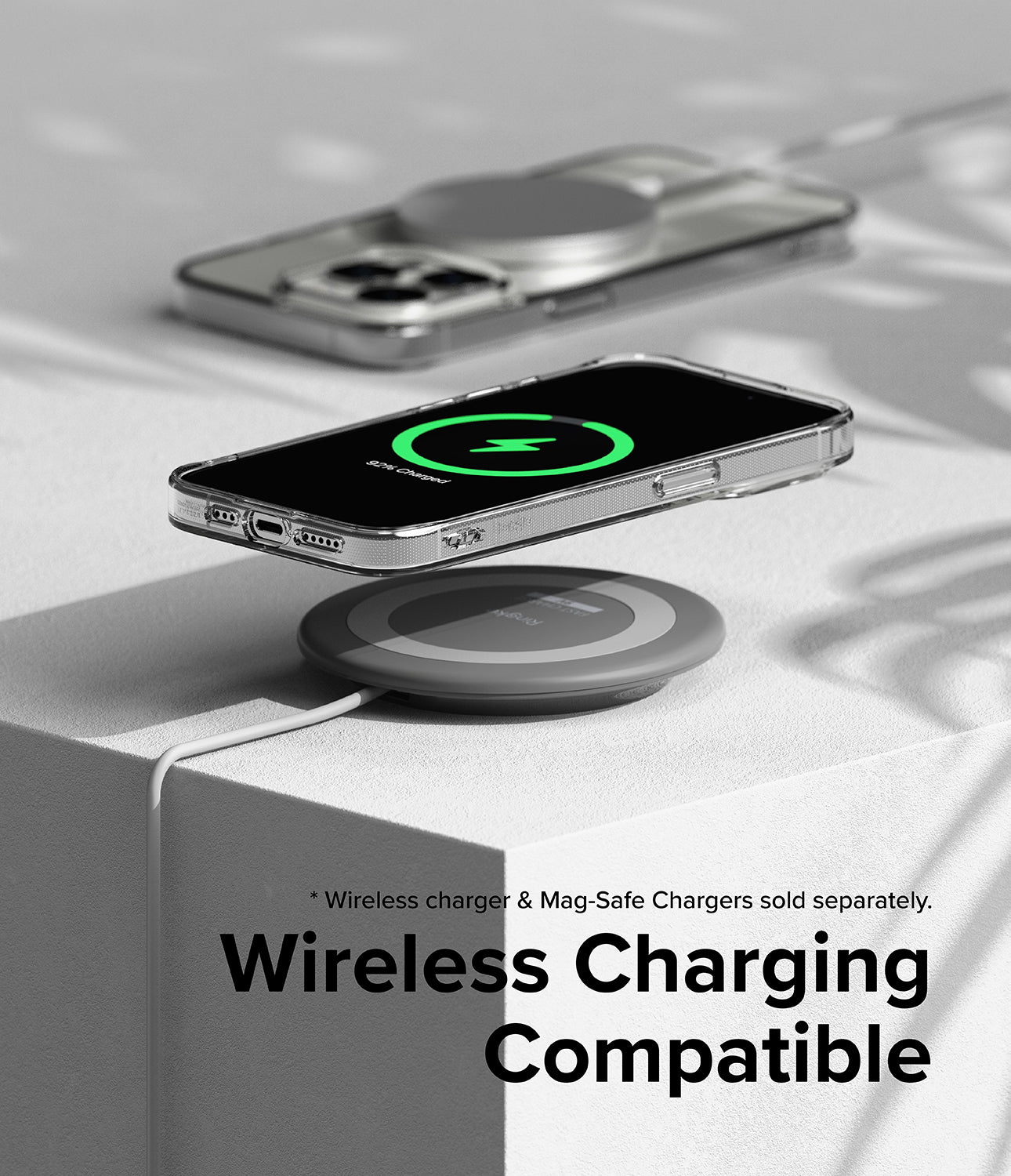 iPhone 15 Pro Max Case | Air Clear - Wireless Charging Compatible