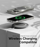 iPhone 15 Pro Max Case | Air Glitter Clear - Wireless Charging Compatible.