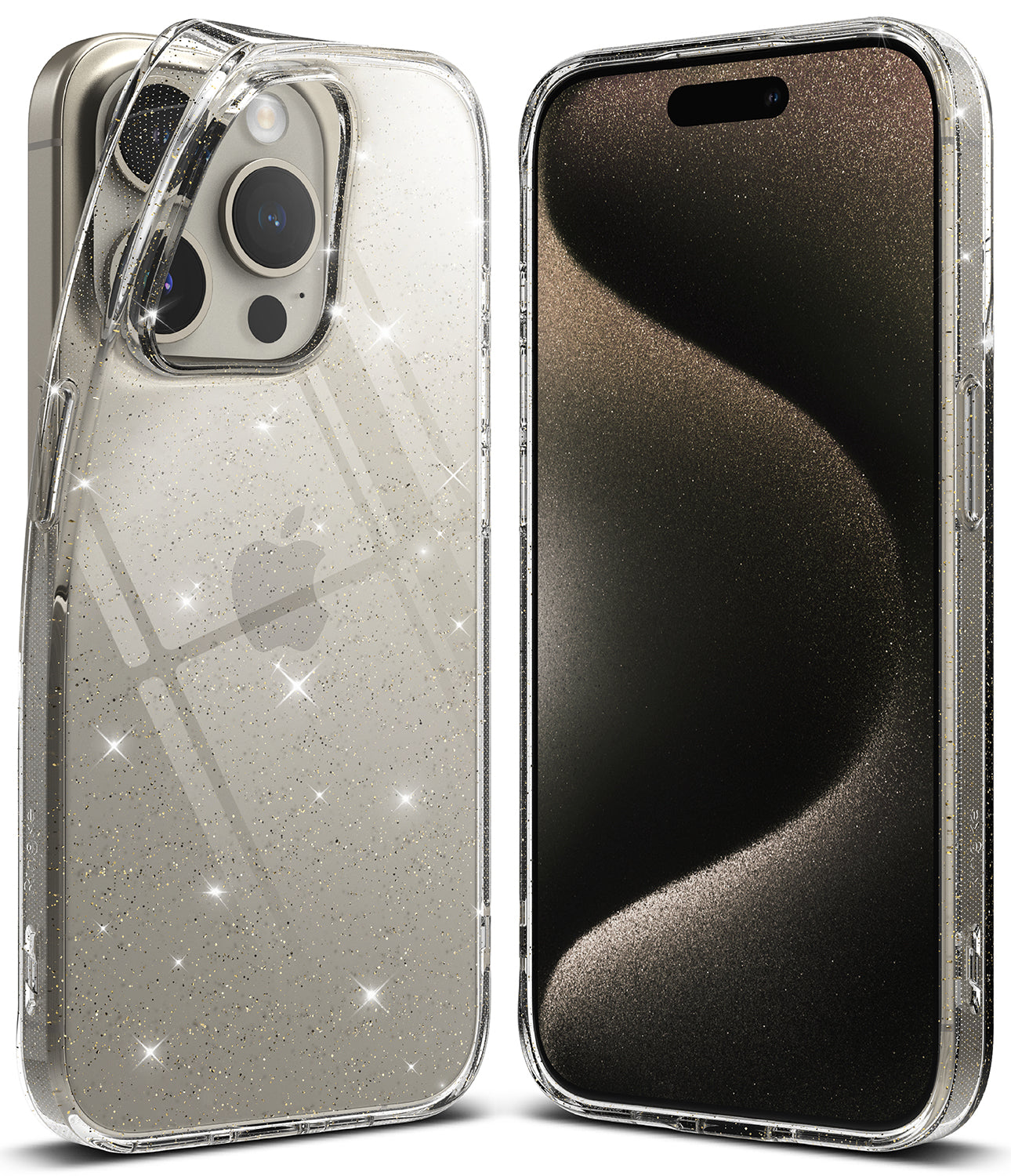iPhone 15 Pro Max Case | Air Glitter Clear