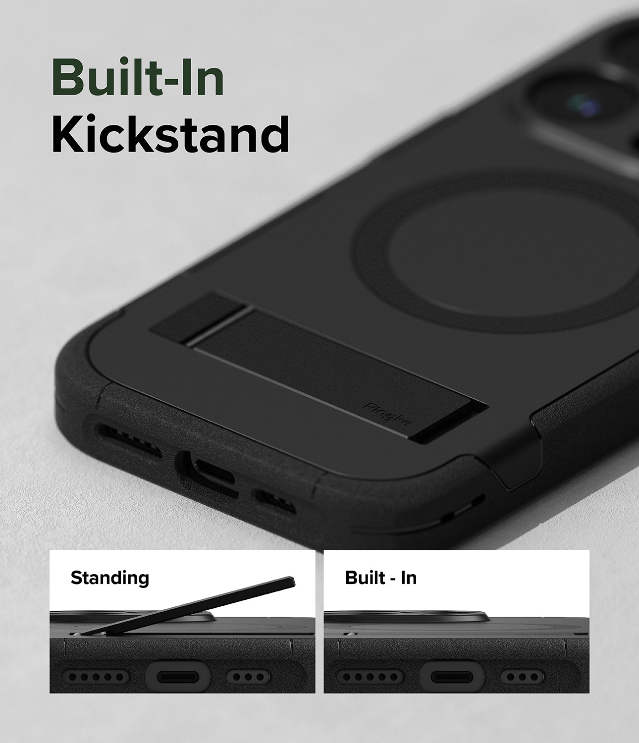 iPhone 15 Pro Max Case | Alles - Built-in Kickstand