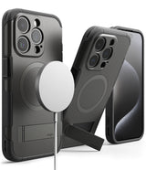iPhone 15 Pro Max Case | Alles - Black rugged phone cases with MagSafe charging, integrated kickstands, and camera protection.