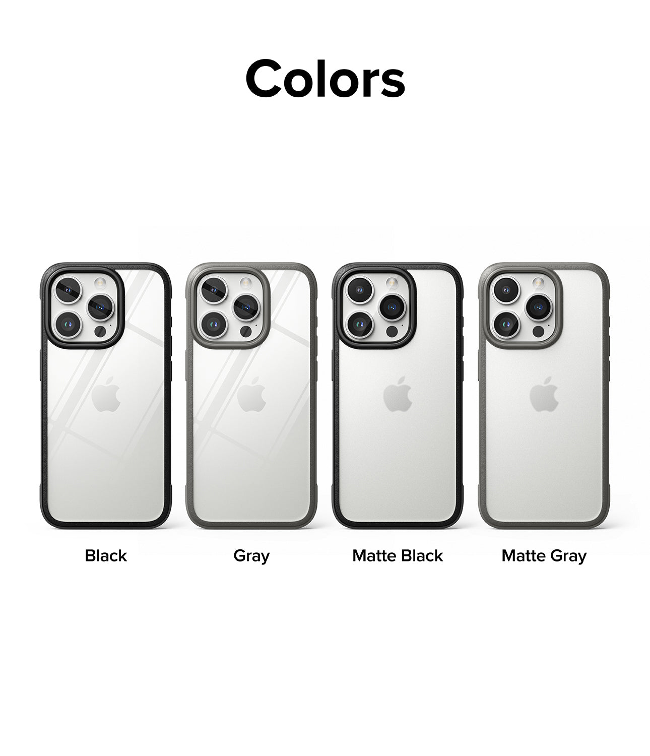 iPhone 15 Pro Max Case | Fusion Bold Black - Colors