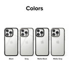 iPhone 15 Pro Max Case | Fusion Bold Gray - Colors