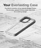 iPhone 15 Pro Max Case | Fusion Bold Gray - Your Everlasting Case. The Bold evolution of our popular Ringke Fusion. The durable, opque frames create bold lines for a striking design.