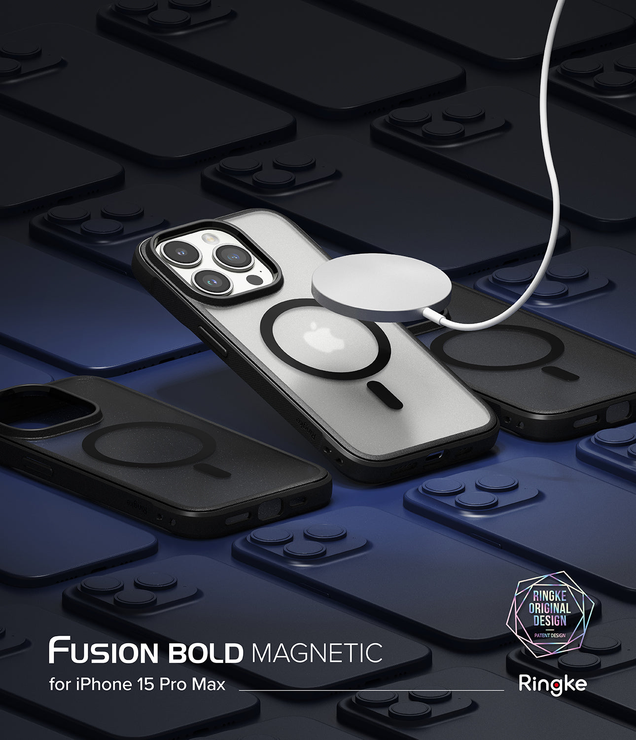 Funda Para iPhone 15 15 Pro Max Ringke Fusion Magnetic