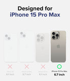 iPhone 15 Pro Max Case | Fusion Magnetic - Clear- Designed for iPhone 15 Pro Max