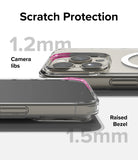 iPhone 15 Pro Max Case | Fusion Magnetic - Matte CleariPhone 15 Pro Max Case | Fusion Magnetic - Matte Clear - Scratch Protection with Camera Lips and Raised Bezel.