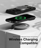 iPhone 15 Pro Max Case | Fusion-X Camo Black - Wireless Charging Compatible