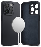 iPhone 15 Pro Max Case | Silicone Magnetic - Deep Blue