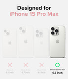 iPhone 15 Pro Max Case | Silicone Magnetic - Pink Sand - Designed for iPhone 15 Pro Max