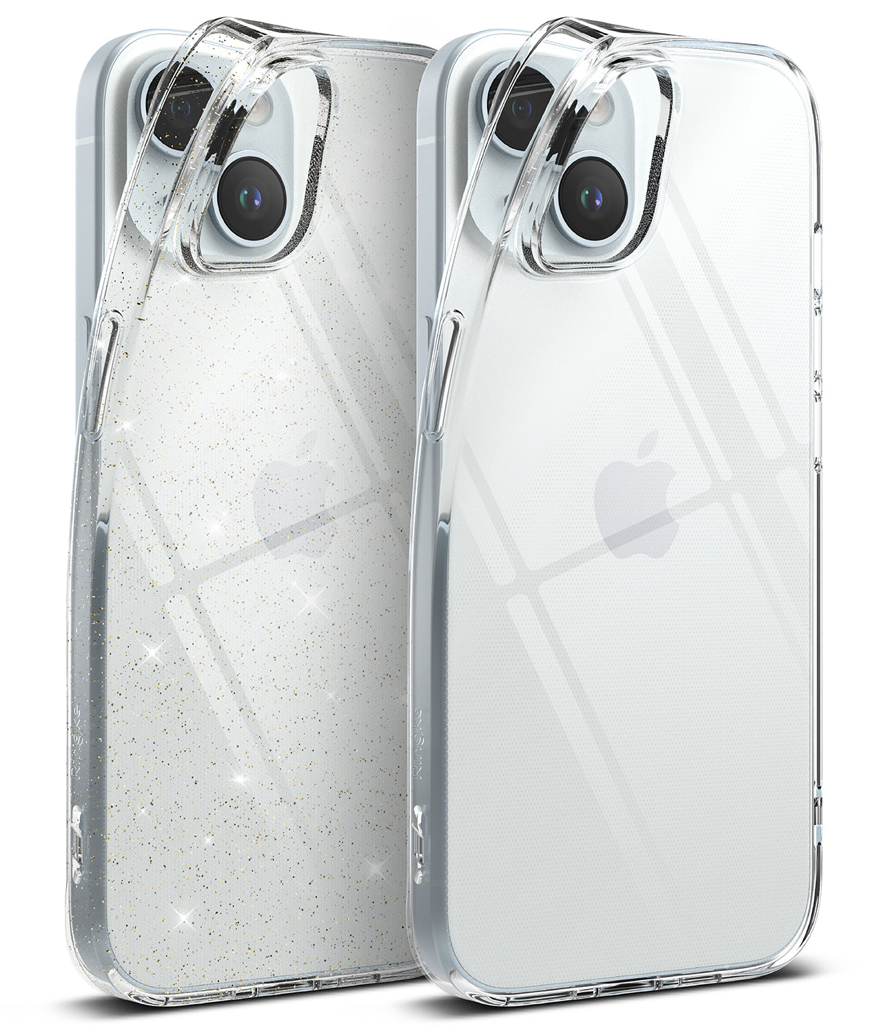 iPhone 15 Plus Case | Air - Clear / Glitter Clear - slim and lightweight case