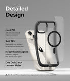 iPhone 15 Plus Case | Fusion Bold Magnetic - Detailed Design. Anti-discoloration and impact-resistant with Hard PC. Malleable and resilient for enhanced protection with soft TPU. Powerful Neodymium Magnet that leaves zero gaps. Duo QuikCatch Lanyard Holes.