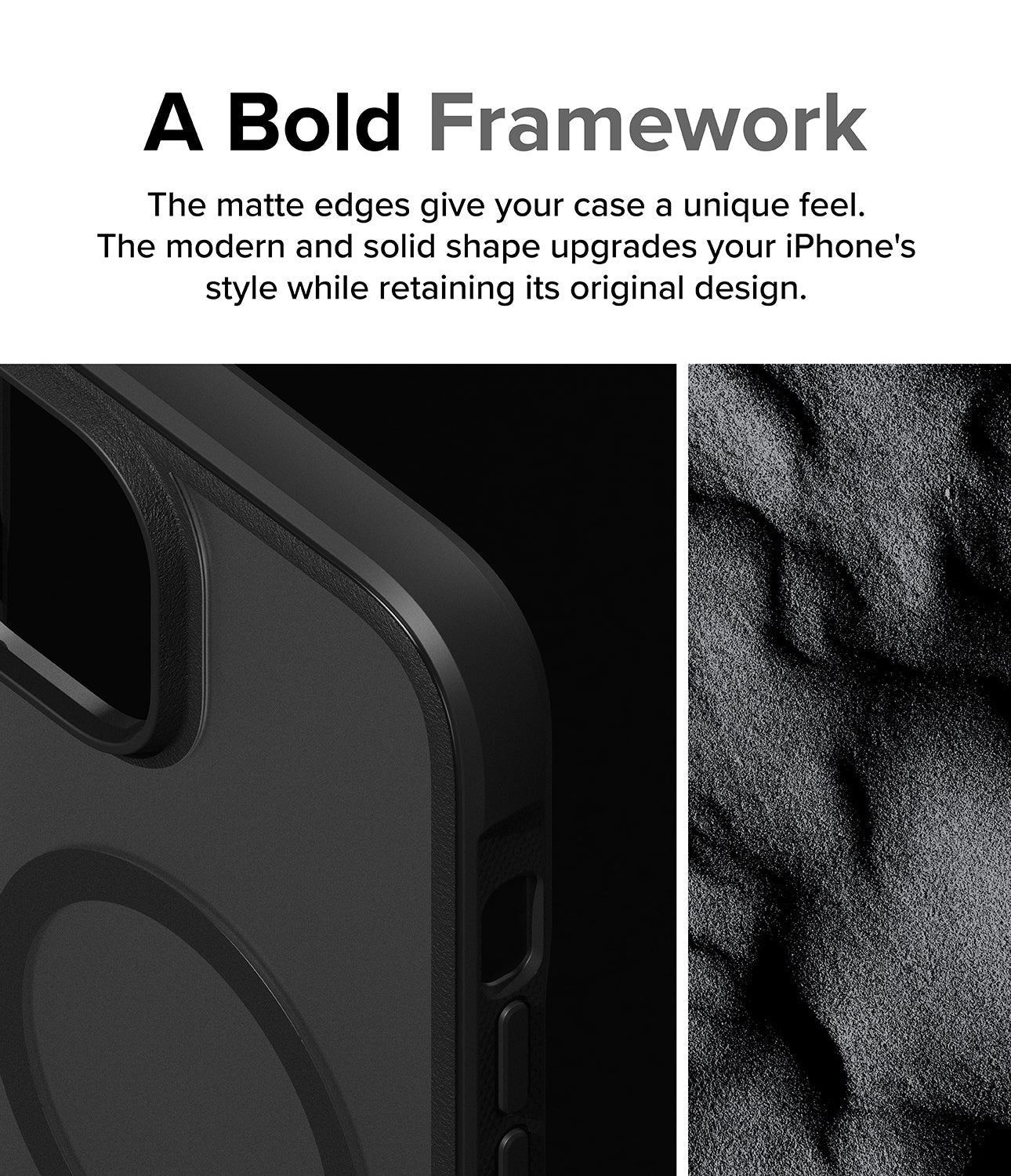 iPhone 15 Plus Case | Fusion Bold Magnetic - A Bold Framework. The matte edges give your case a unique feel. The modern and solid shape upgrades your iPhone's style while retaining its original design.