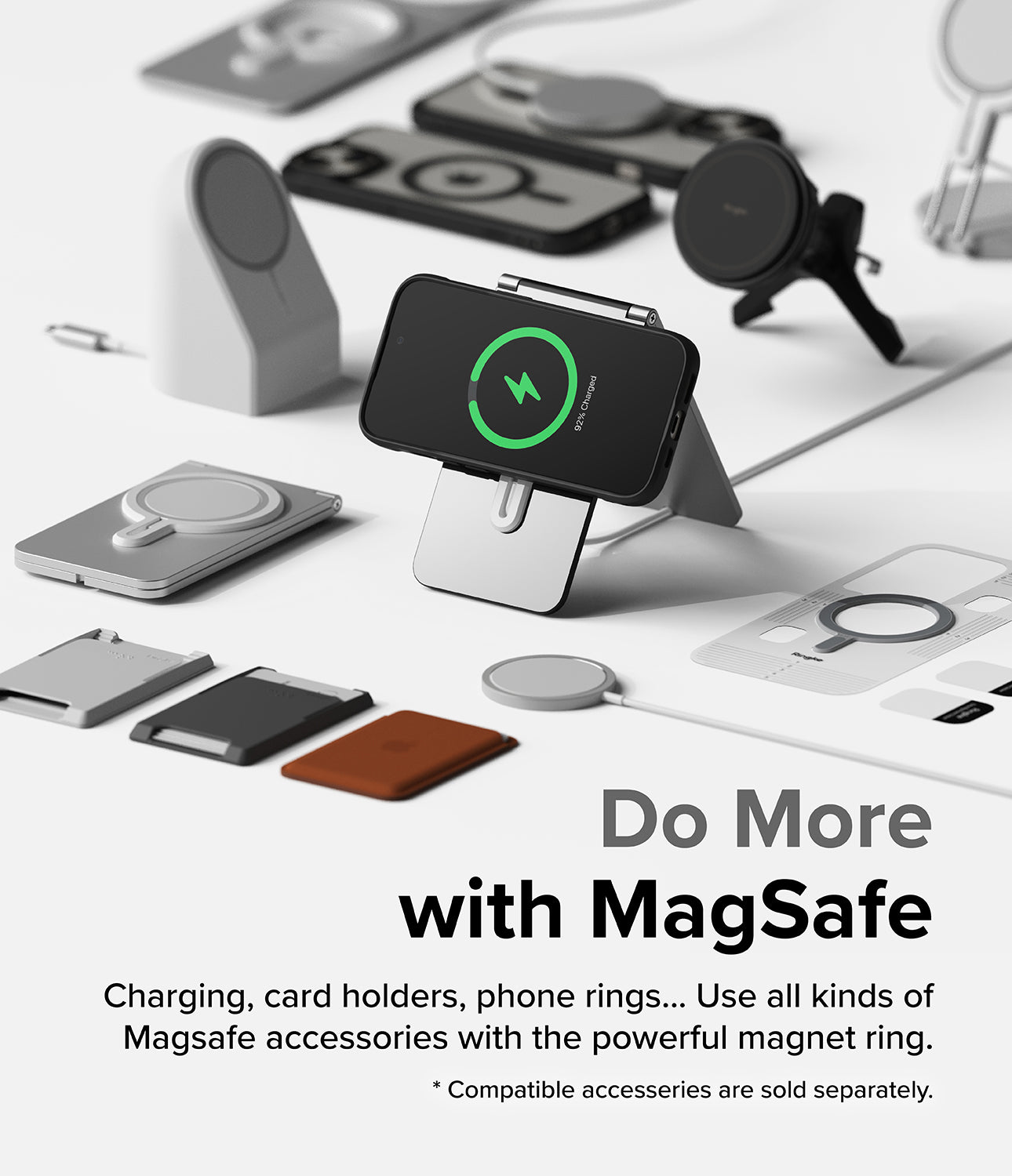 iPhone 15 Plus Case | Fusion Bold Magnetic - Do More with MagSafe. Charging, card holders, phone rings... Use all kinds of MagSafe accessories with the powerful magnet ring.