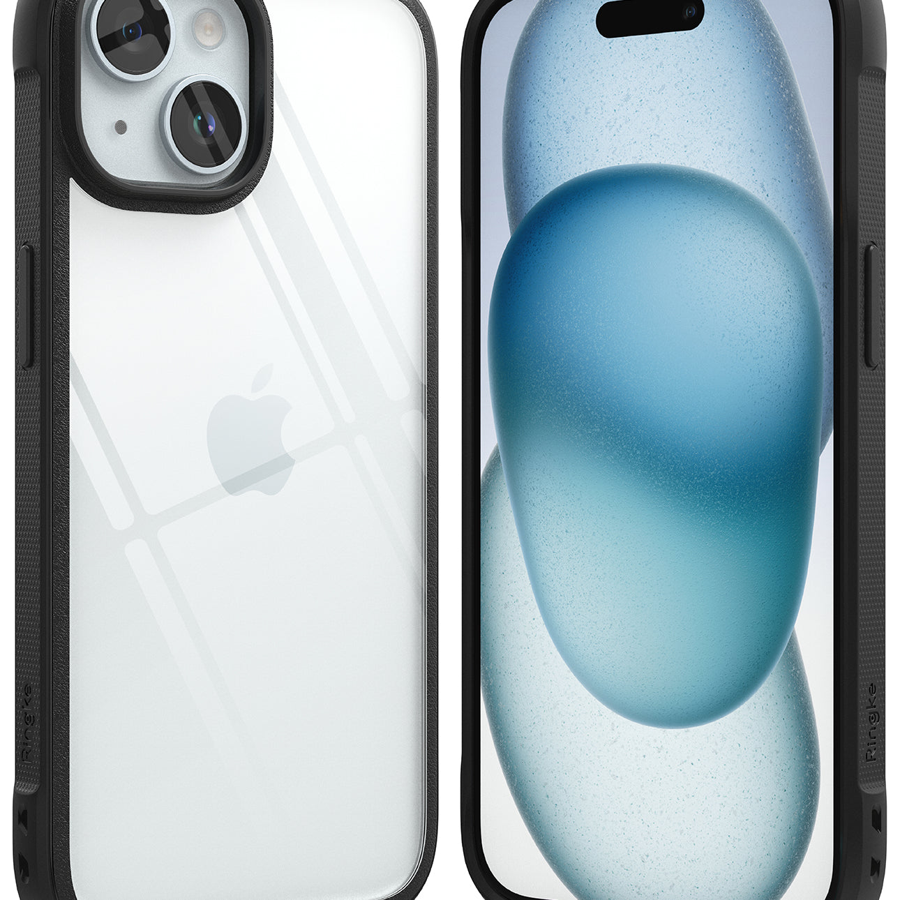 iPhone 15 Plus Case | Fusion Bold - Clear/Black