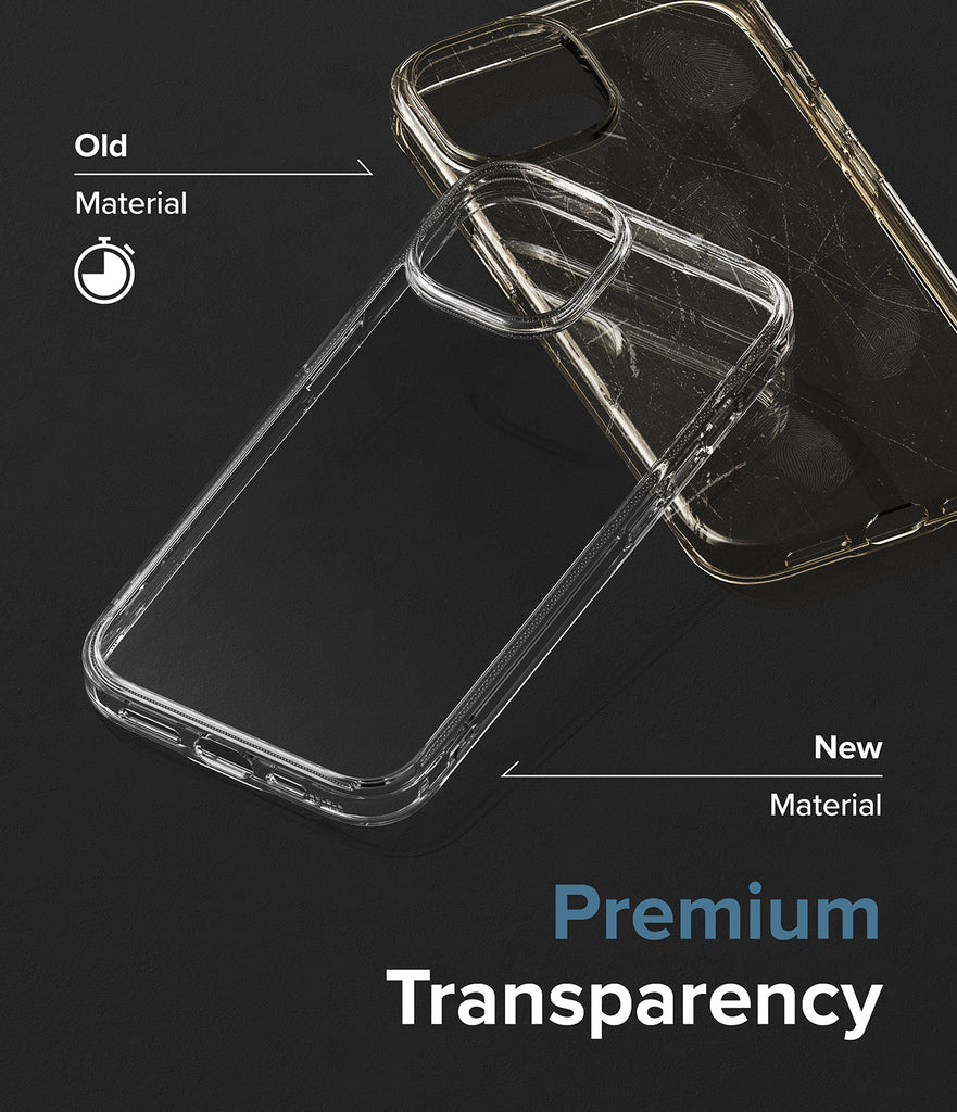iPhone 15 Plus Case | Fusion - Clear - Long lasting transparency  