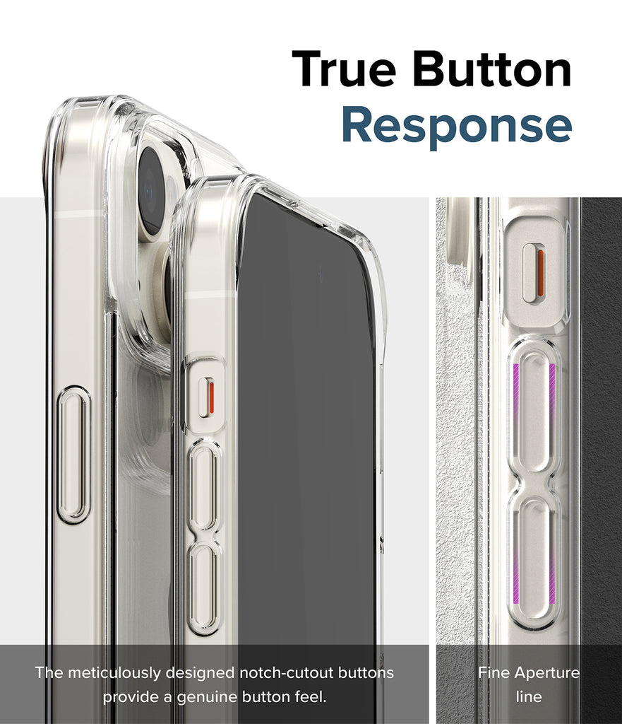 iPhone 15 Plus Case | Fusion - Clear / Matte Clear