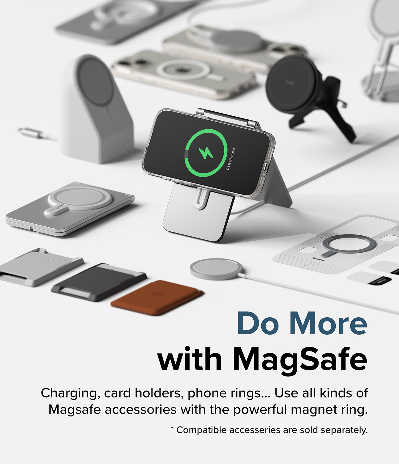 iPhone 15 Plus Case | Fusion Magnetic Do More with MagSafe. Charging, card holders, phone rings... Use all kinds of MagSafe accessories with the powerful magnet ring.