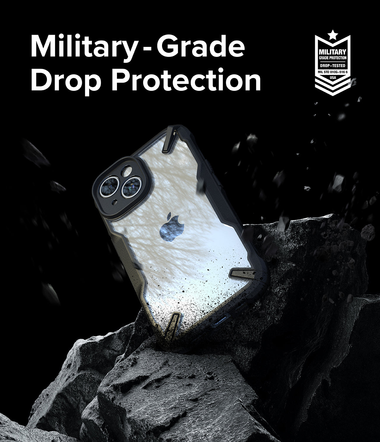 iPhone 15 Plus Case | Fusion-X - Military-Grade Drop Protection.