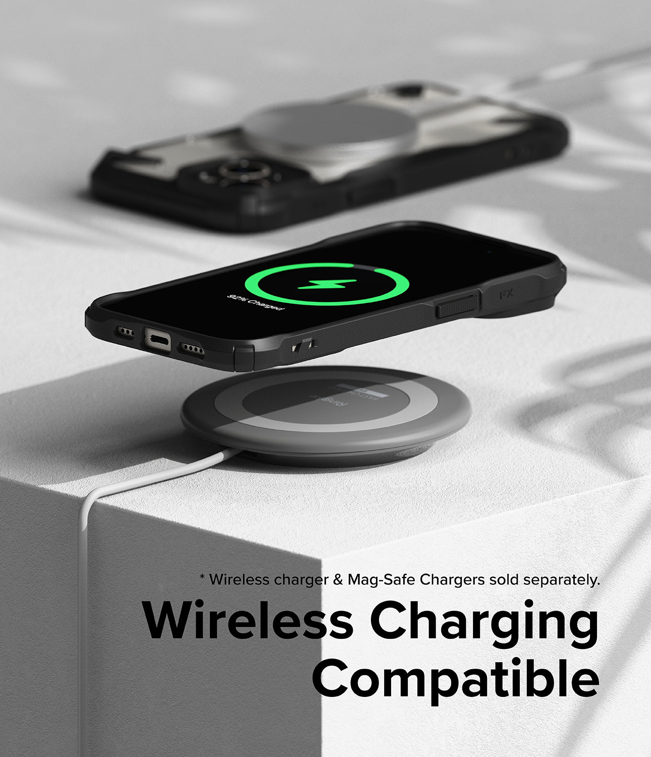 iPhone 15 Plus Case | Fusion-X - Wireless Charging Compatible.
