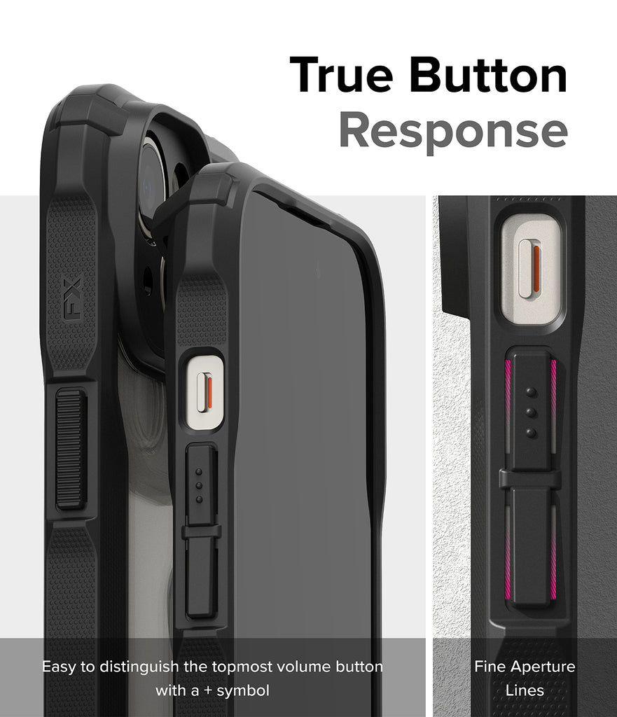 iPhone 15 Plus Case | Fusion-X - Black / Camo Black