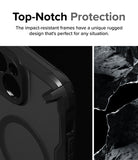 iPhone 15 Plus Case | Fusion-X Magnetic Matte Black - Top-Notch Protection