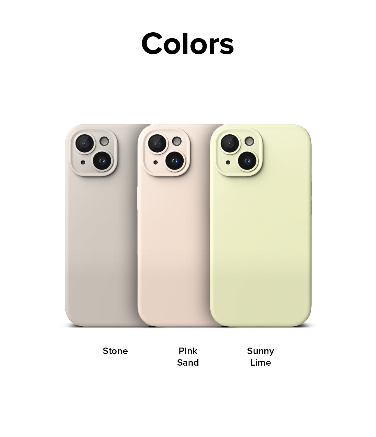 iPhone 15 Plus Case | Silicone Magnetic - Colors