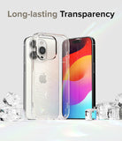 iPhone 15 Pro Case | Air - Glitter Clear - Long-lasting Transparency.