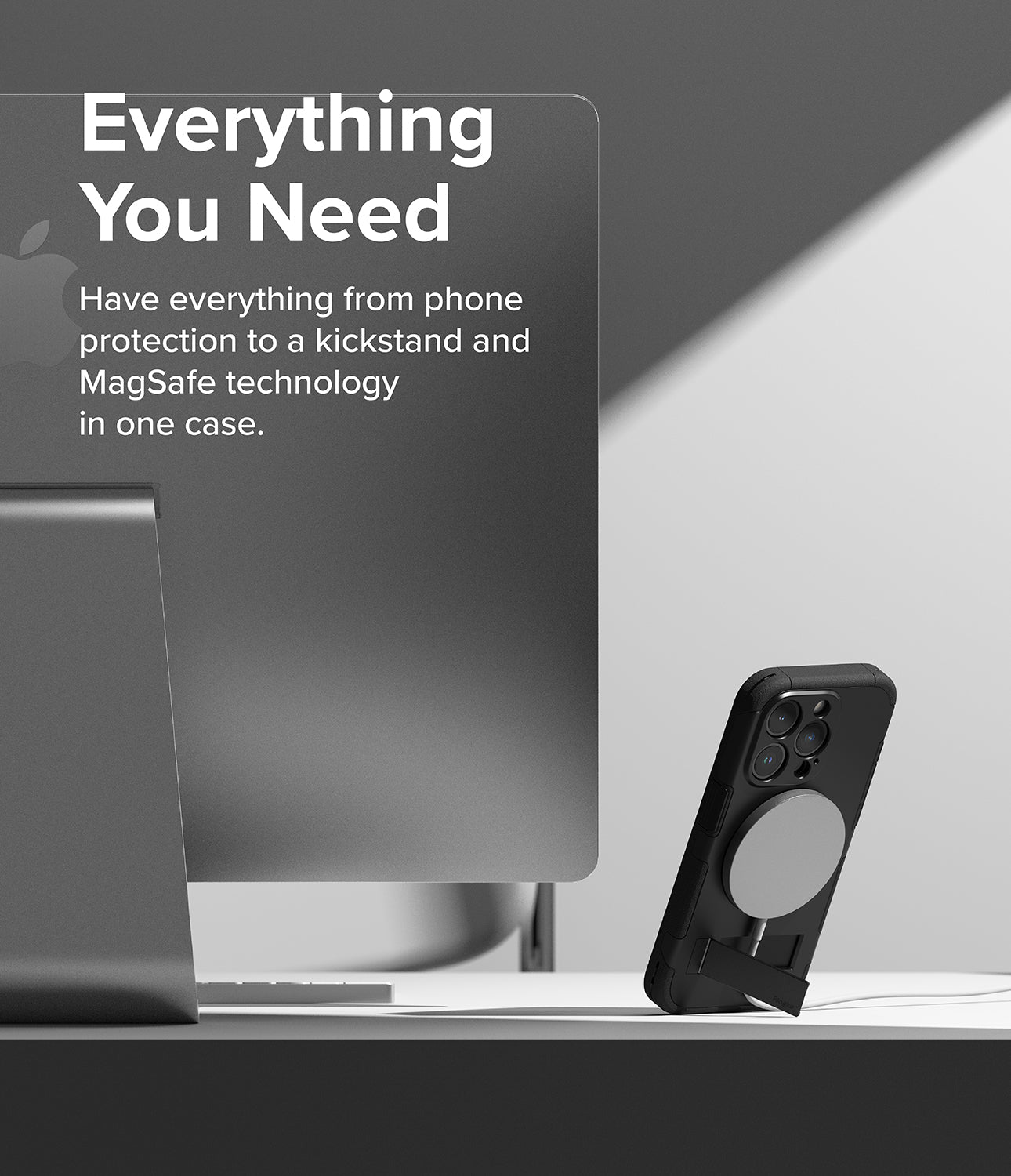 iPhone 15 Pro Case | Alles - Everything You Need. Have everything from phone protection to a kickstand and MagSafe technology in one case.