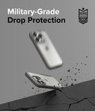 iPhone 15 Pro Case | Fusion Bold - Matte/Gray - Military-Grade Drop Protection.